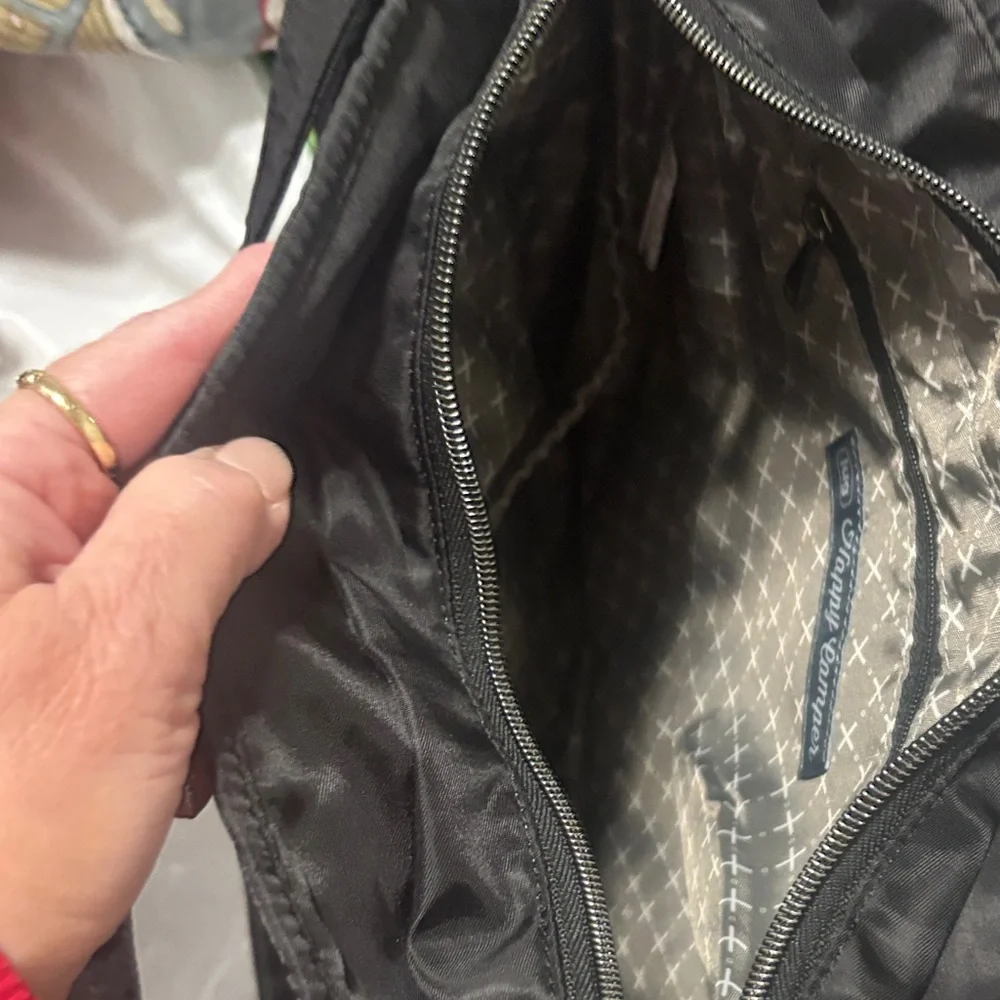 Lug Happy Camper Black Crossbody Bag - Picture 7 of 10